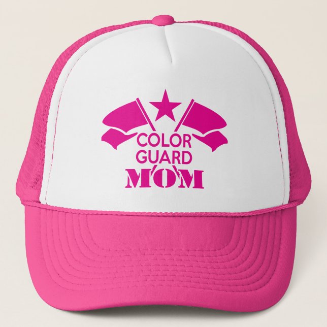Color Guard Mom Trucker Hat (Front)