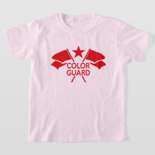 Color Guard Trooper's Crossed Flags t-shirt