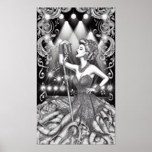 COLOR IT YOURSELF! Adult Coloring Book Poster