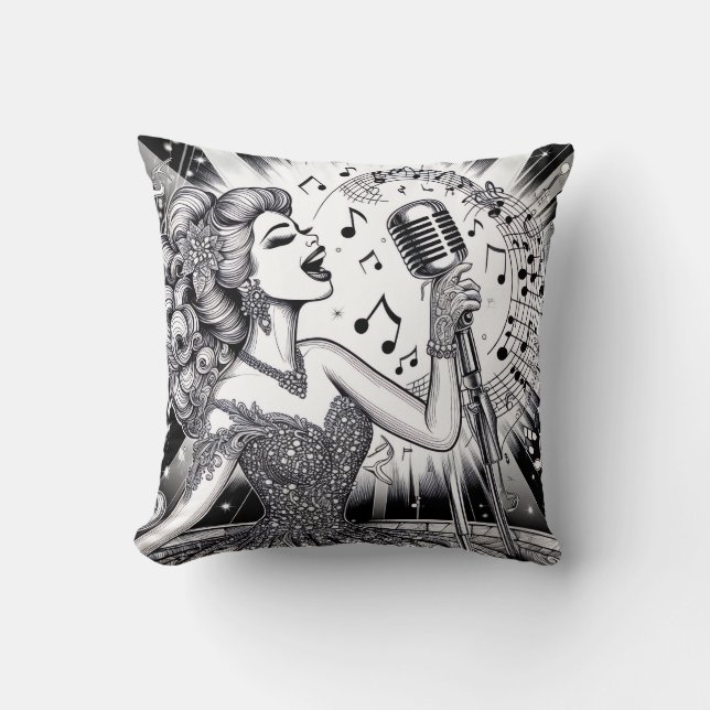 COLOR IT YOURSELF! Adult Coloring Book Poster Cushion (Front)