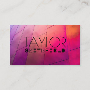 COLOR LED lights Business Card