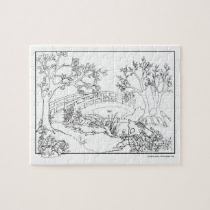 COLOR ME! Make your own unique gift item Jigsaw Puzzle