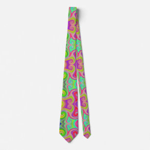 Color Mesh 10 Mirrored Tie