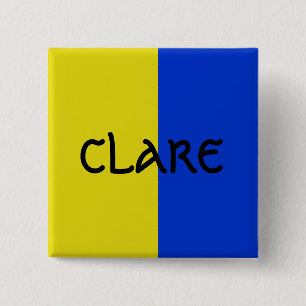Color Of Claire Badge pin