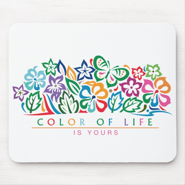 COLOR_of_life Mouse Mat (Front)