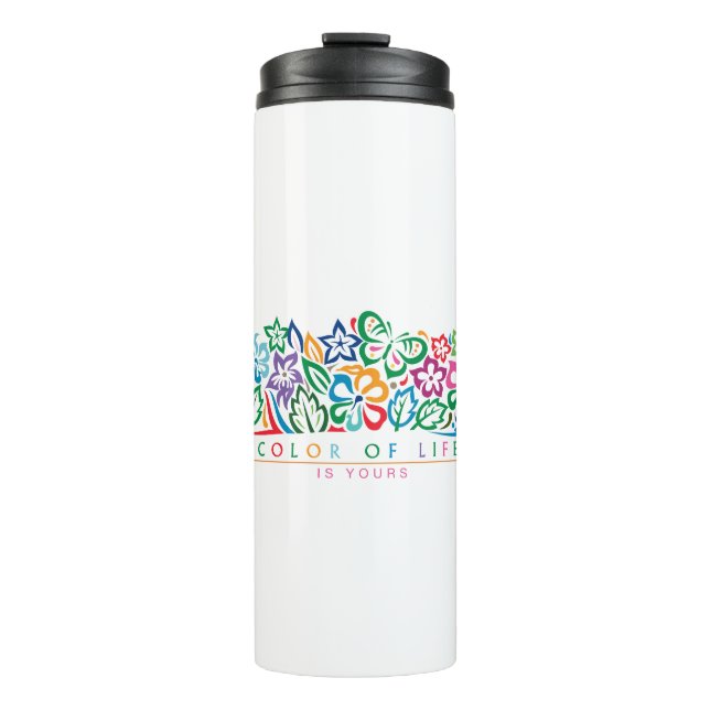 COLOR_of_life Thermal Tumbler (Front)