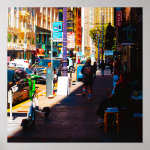 Color on Sutter Poster