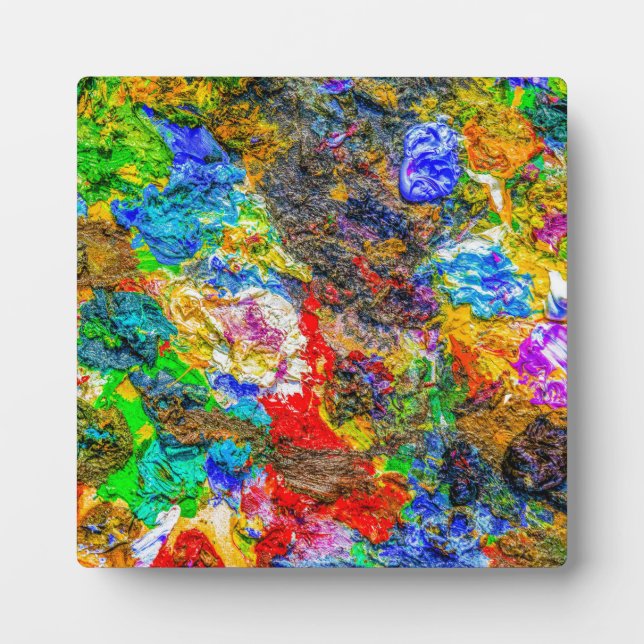 Color palette plaque (Front)