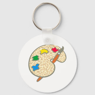 color plate key ring