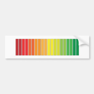 'COLOR PROGRESS' BUMPER STICKER