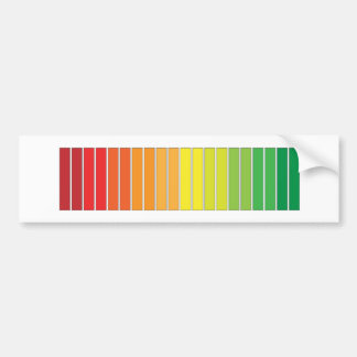 'COLOR PROGRESS' BUMPER STICKER