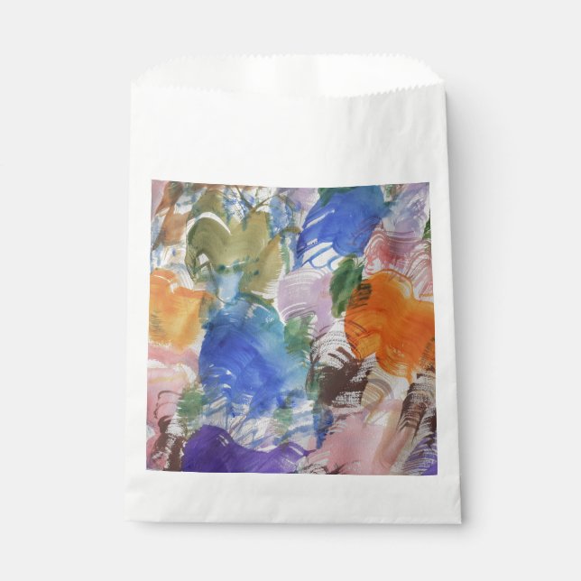 Color Splash Favor Bag (Front)