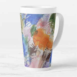 Color Splash Latte Mug