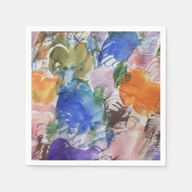 Color Splash Paper Napkin (Front)