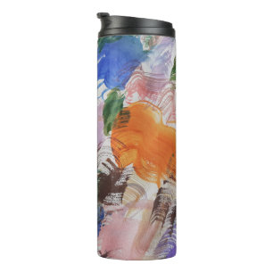Color Splash Thermal Tumbler