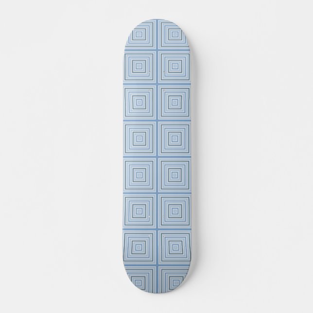 COLOR SQUARES custom skateboard (Front)