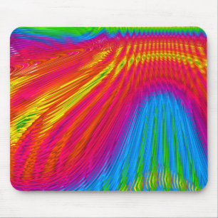 Color Streaks Mouse Mat
