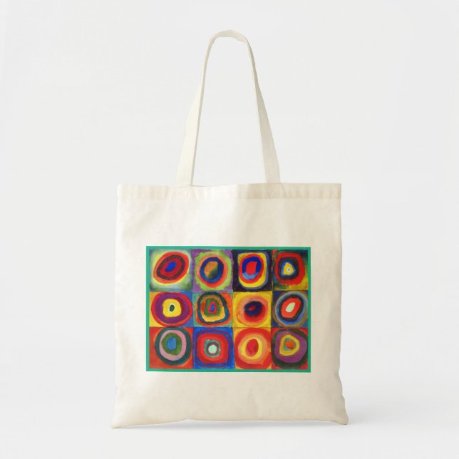 Color Study by Wassily Kandinsky Tote Bag (Front)
