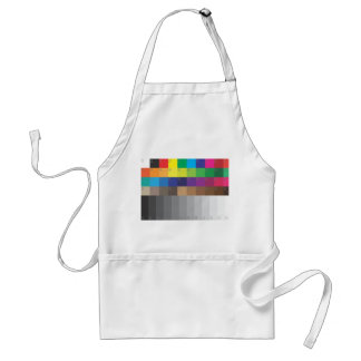 COLOR SWATCH AND GRAY SCALE STANDARD APRON