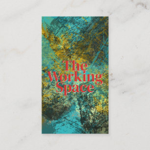 Color Texture Painting Creative Business Card