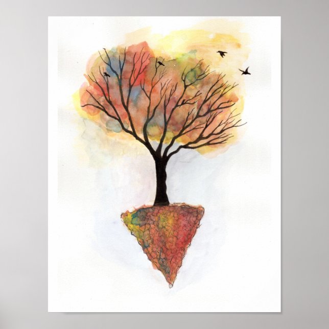 Color Tree Poster (Front)