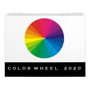 COLOR WHEEL ART CALENDAR  2020