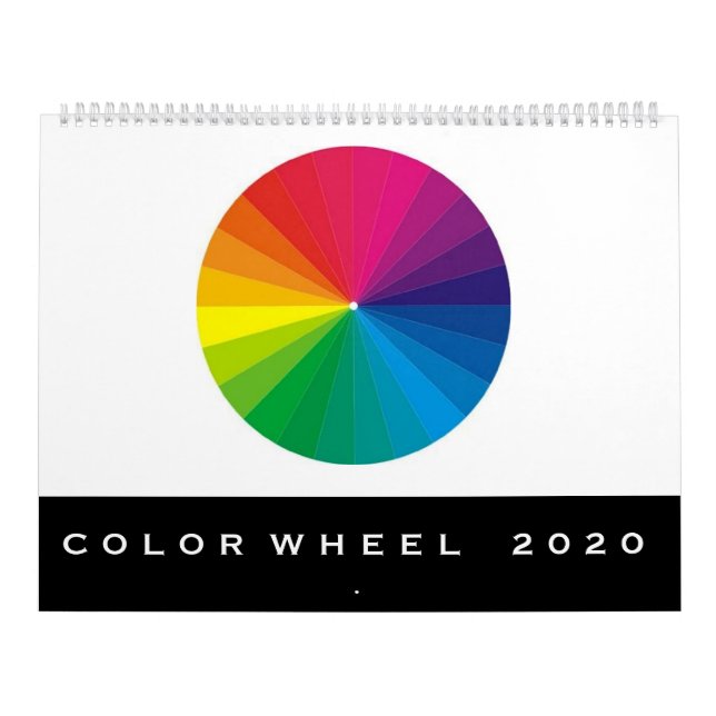COLOR WHEEL ART CALENDAR  2020 (Cover)