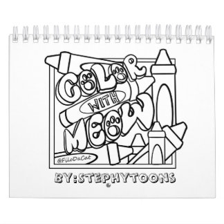 Color with Meow Calendar