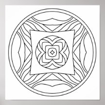 Color your own mandala