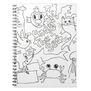 Color Your Own -"Under the Sea" Photo Notebook