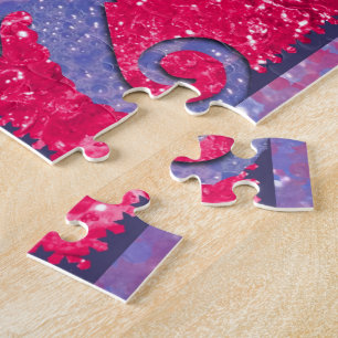 Color Your World Kids Bath Seahorse Jigsaw Puzzle