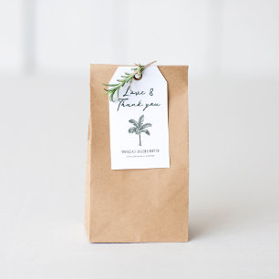 Colorable Palm Tree Bachelorette Gift Tags
