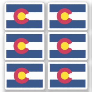 Coloradan flag, American state flag
