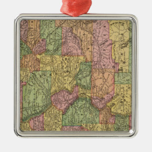 Colorado 10 metal tree decoration