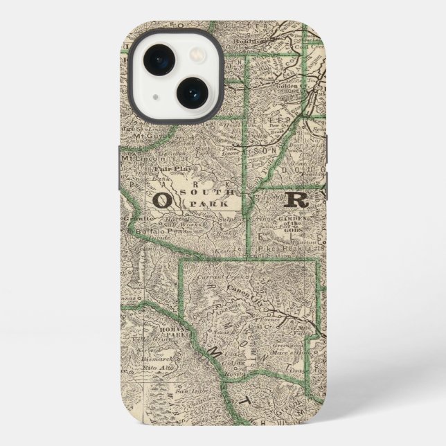 Colorado 12 iPhone case (Back)