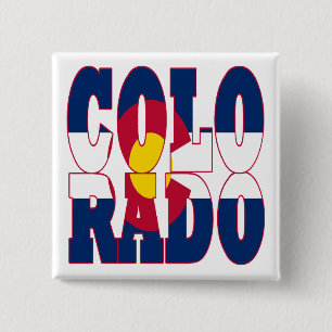 Colorado 15 Cm Square Badge