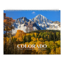 Colorado 2025 Wall Calendar