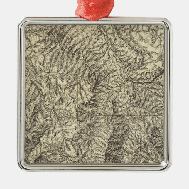 Colorado 2 metal tree decoration (Front)