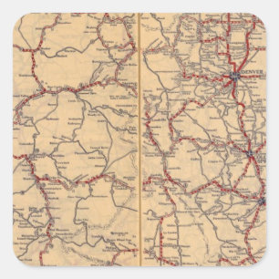 Colorado 3 square sticker