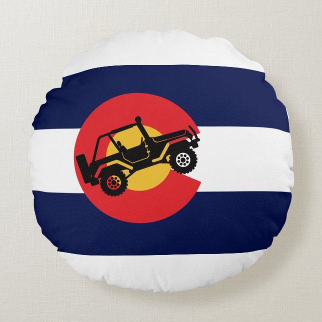 Colorado 4 Wheeling Round Cushion (Front)