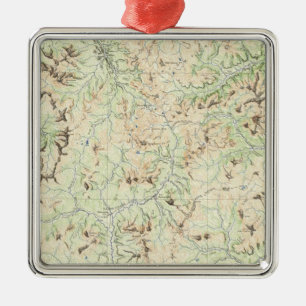 Colorado 6 metal tree decoration