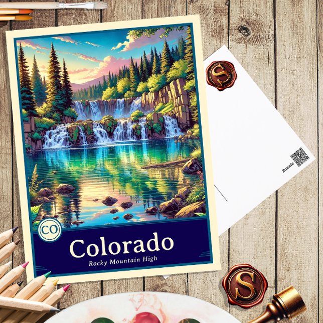 Colorado | Anime Style Cel Shaded Postcard (Creator Uploaded)