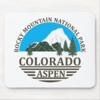 Colorado Aspen ski resort blue sky