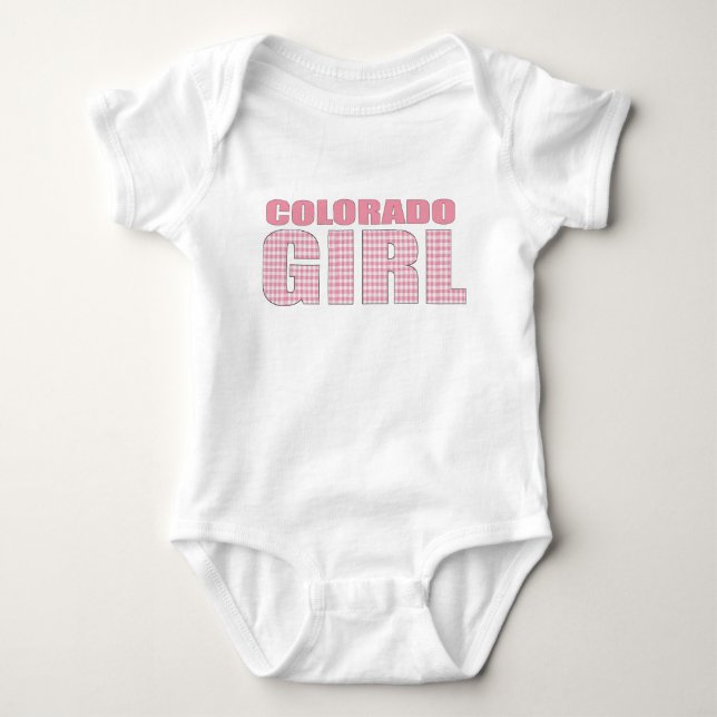 colorado baby bodysuit (Front)