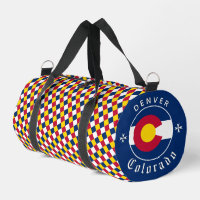 Colorado Bag, gym, travel bag, USA, Colorado Flag