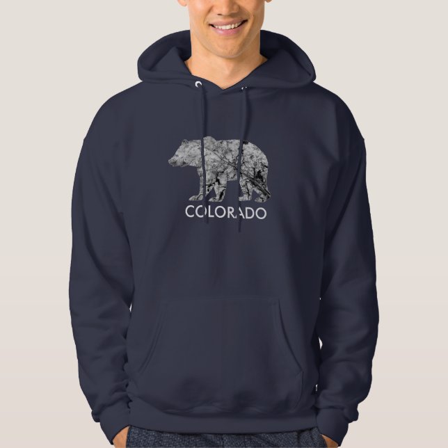 Colorado Bear | Cracked Leaf | Hoodie (Front)