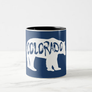 Colorado Bear Two-Tone Coffee Mug