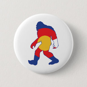 Colorado-Bigfoot 6 Cm Round Badge