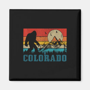 Colorado Bigfoot Vintage Rocky Mountains Hiking Ca Magnet