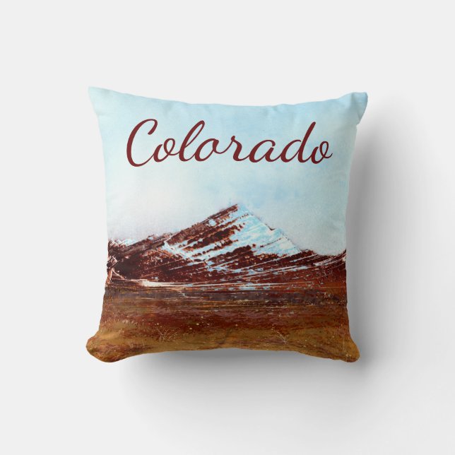 Colorado Blue Skies Cushion (Front)
